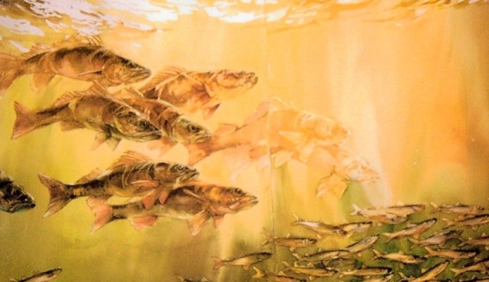 "Vanishing Act" Watercolor by Mindy Schnell